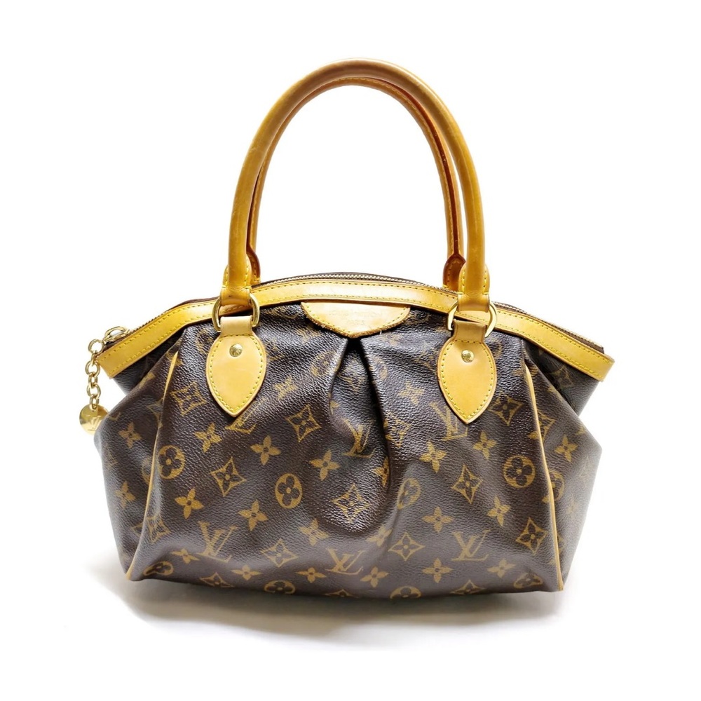 Louis Vuitton Hand Bag Tivoli PM Brown PVC
